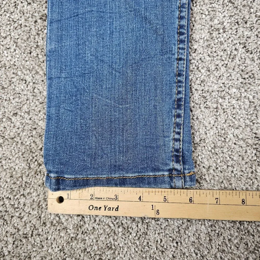 Levis 510 Jeans Mens 31x31 Slim Tapered Skinny Distressed Stretch Work Skate